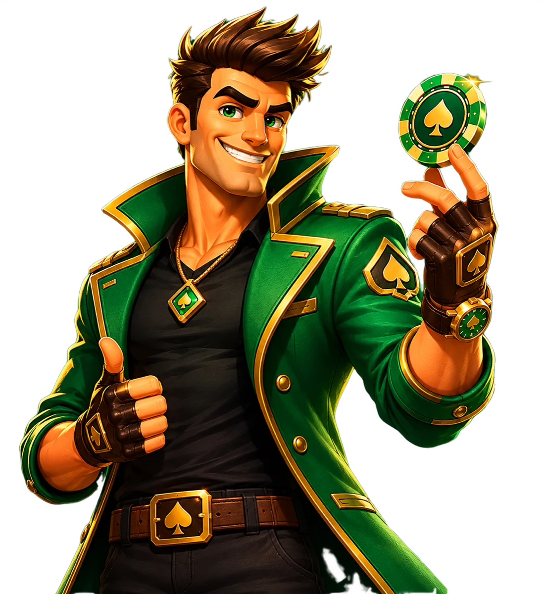 Realm of Fortune Play male host character