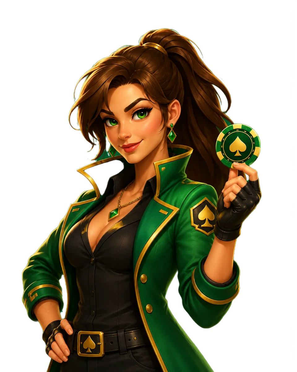 Realm of Fortune Play female host character